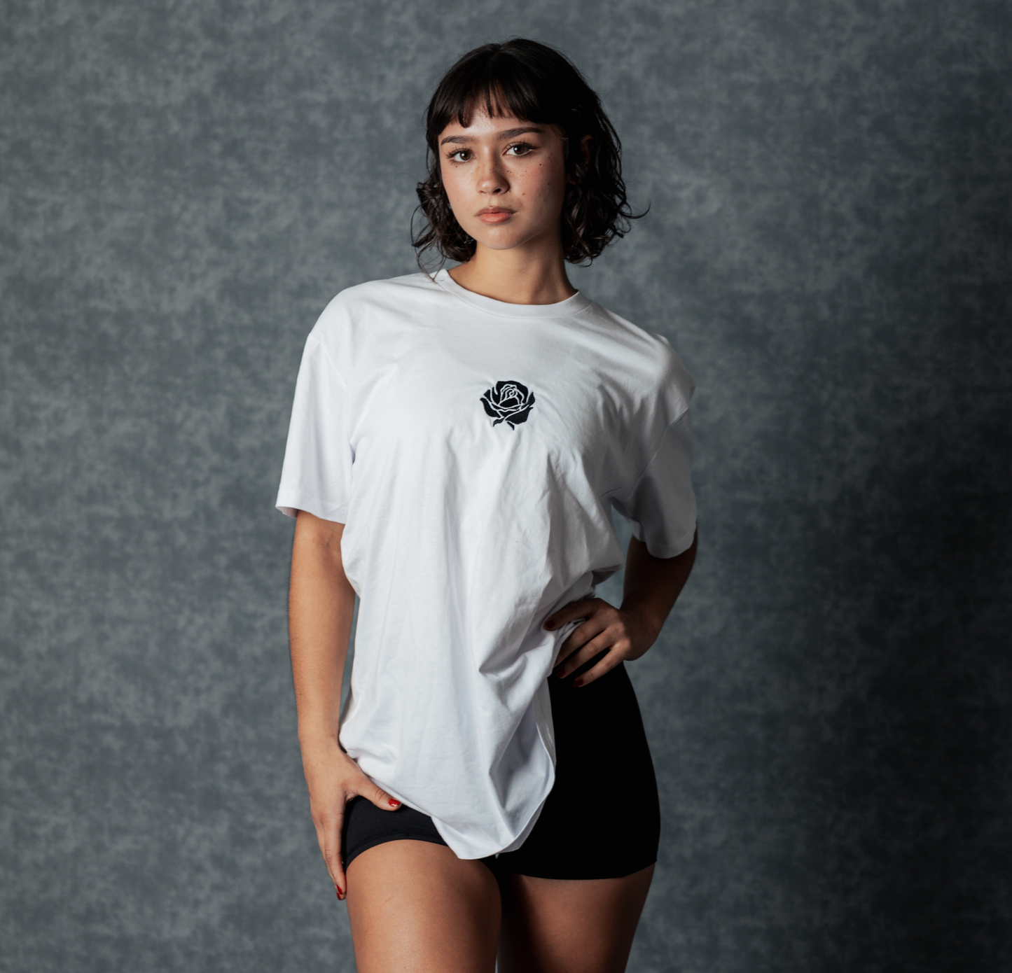 The Original Rose Tee - White