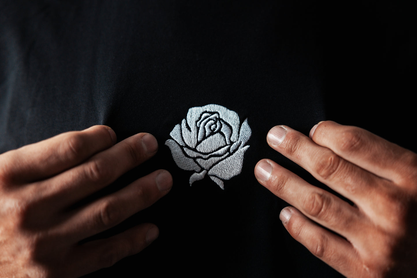 The Original Rose Tee - Black